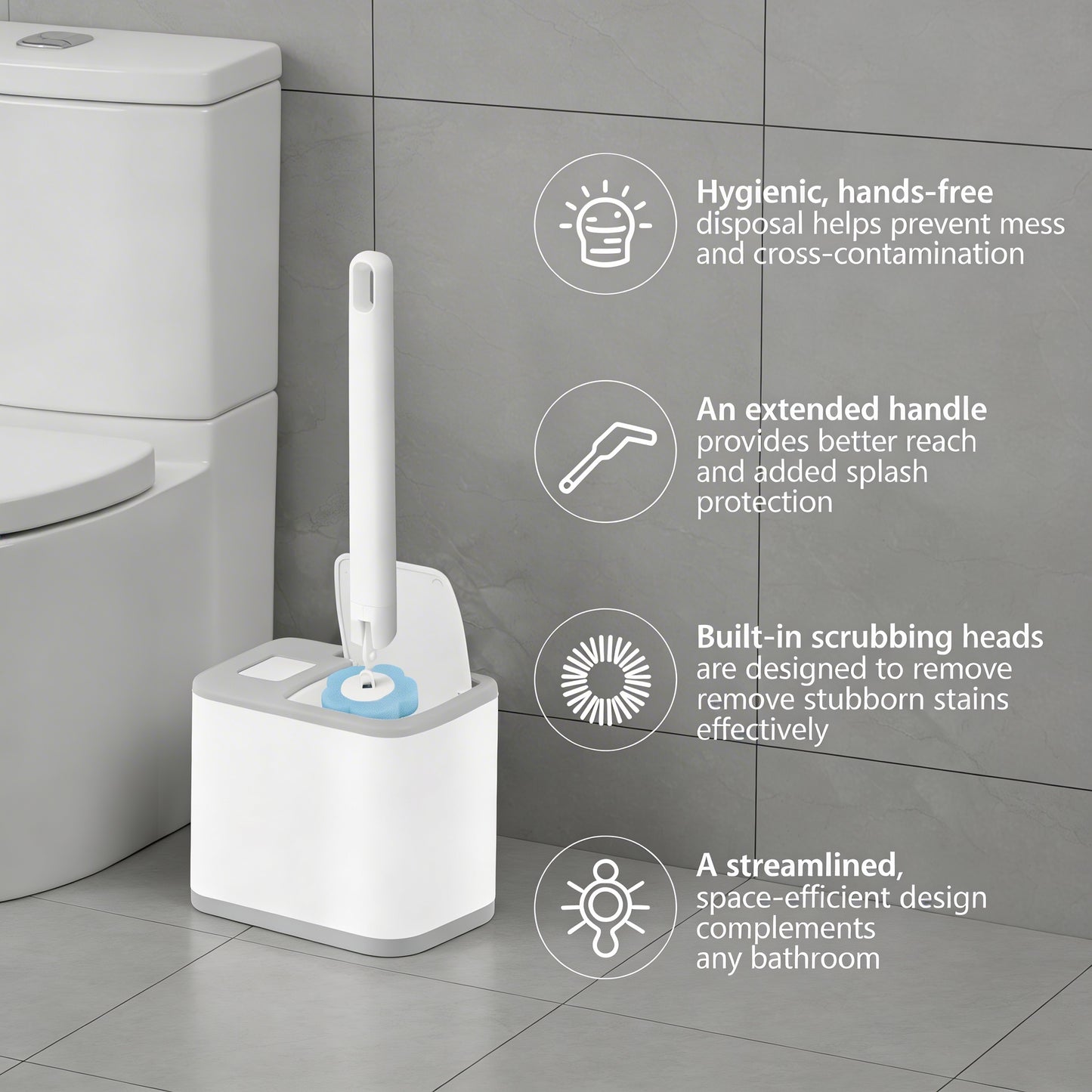 Benkri Disposable Toilet Brush