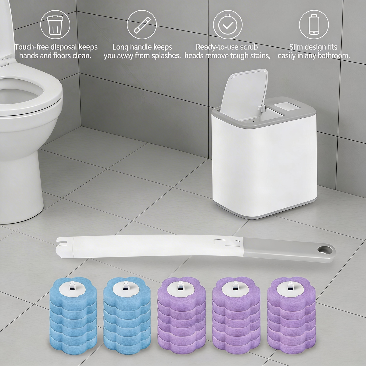 Benkri Disposable Toilet Brush